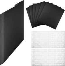 26PCS 12.8 x 13.5 Inch Vinyl Record Dividers with A-Z Alphabet Stickers, Plastic