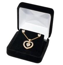 CZ Double Heart Set
