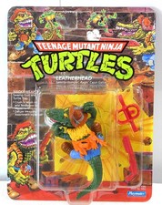 Vintage Teenage Mutant Ninja Turtles Leatherhead 1989 Playmates Figure Rare