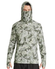 Men's Performance Fishing Hoodies, UPF 50 Long Sleeve Athletic UV Sun Protec...