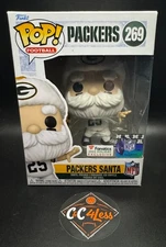 Funko Pop! #269 NFL Packers Santa 🎅🏼🏈  2024 Fanatics Exclusive w/ protector