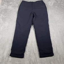Uniqlo HEATTECH Pants Womens XL Navy Fleece Lined Softshell Winter Outdoor