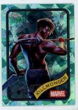 2025 Topps Chrome Marvel Comics Sapphire Aqua /75 Erik Killmonger #34 0i1l