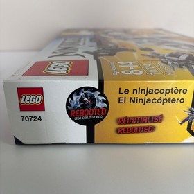 Lego Ninjacopter 70724 Ninjago Brand New Sealed Set Rebooted Pixal Zane Nindroid