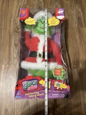 Dr. Seuss  How The Grinch Stole Christmas Transforming Grinch Doll Figure READ