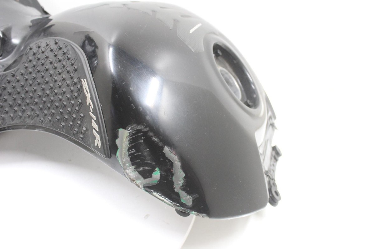 2012 KAWASAKI NINJA ZX14R BLACK OEM GAS TANK FUEL CELL PETROL