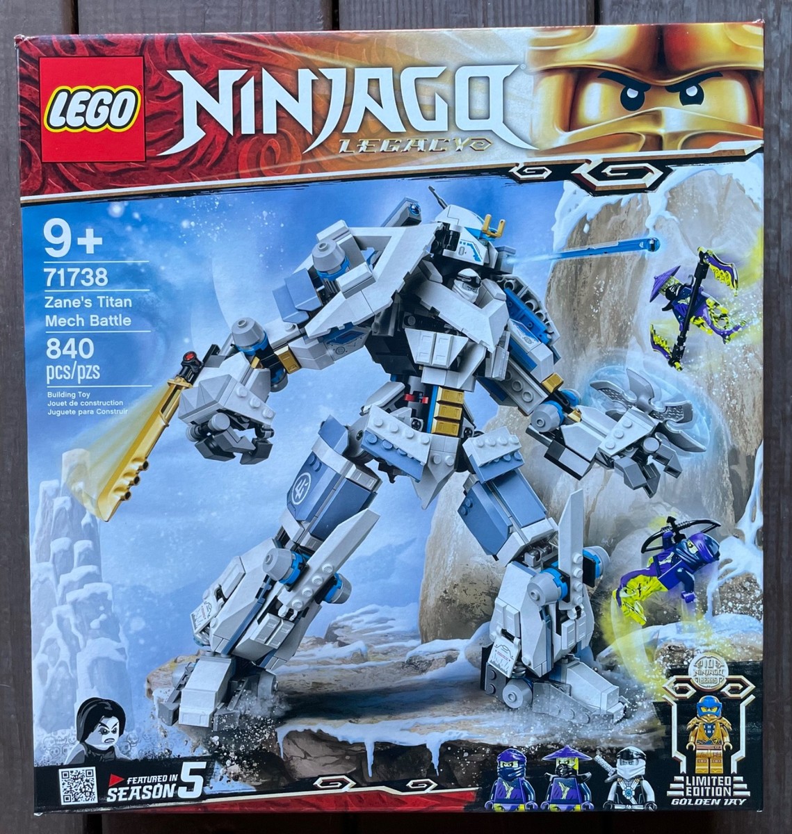 LEGO Ninjago 'Zane's Titan Mech Battle' (71738) NISB | Retired | eBay