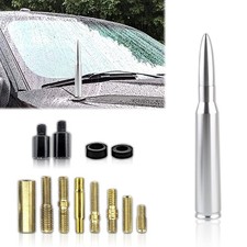 Pack-1 Car Truck Bullet Antenna, 5.5" Aluminum Short Antenna for GM Silverado...