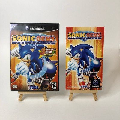 Replacement Case and Manual Only for Sonic Gems Collection Nintendo GameCube
