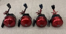 4) Vintage Abu Garcia Abu-Matic 170  Fishing Reels Made In Sweden Working