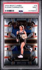 2024 PANINI SELECT WNBA #18 DIJONAI CARRINGTON PSA 9