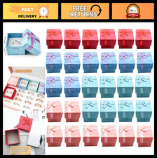 32 Pcs Jewelry Gift Box Set for Rings Earrings - Perfect for Weddings, Anniver