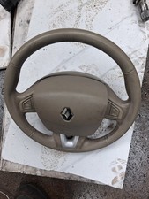 2010 RENAULT SCENIC DCI  MK3  beige1.5 STEERING WHEEL