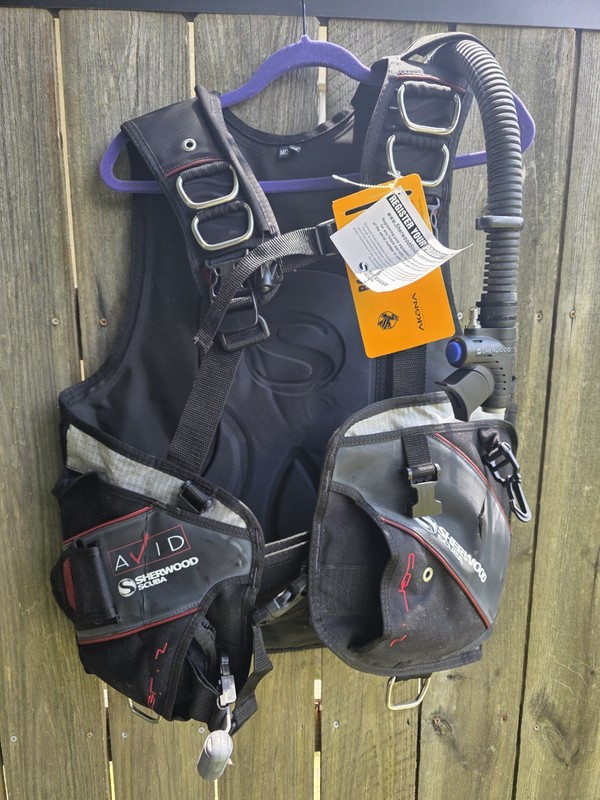Sherwood Scuba Vest NWT Md Trim Weight