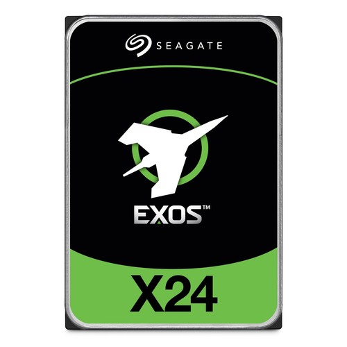 Seagate Exos X24 24 TB Enterprise Internal Hard Drive HDD - 12 GB/s SAS 7,200 RP