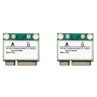 2X RTL8852BE Card WiFi 6 1800Mbps BT 5.2 Dual Band MiniPCIe 802.11ac/Ax 23545