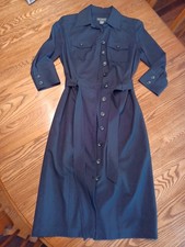 Banana Republic Black Coat Dress Size 4