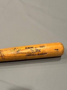 Will Clark game used and signed 1988 PSA 10!