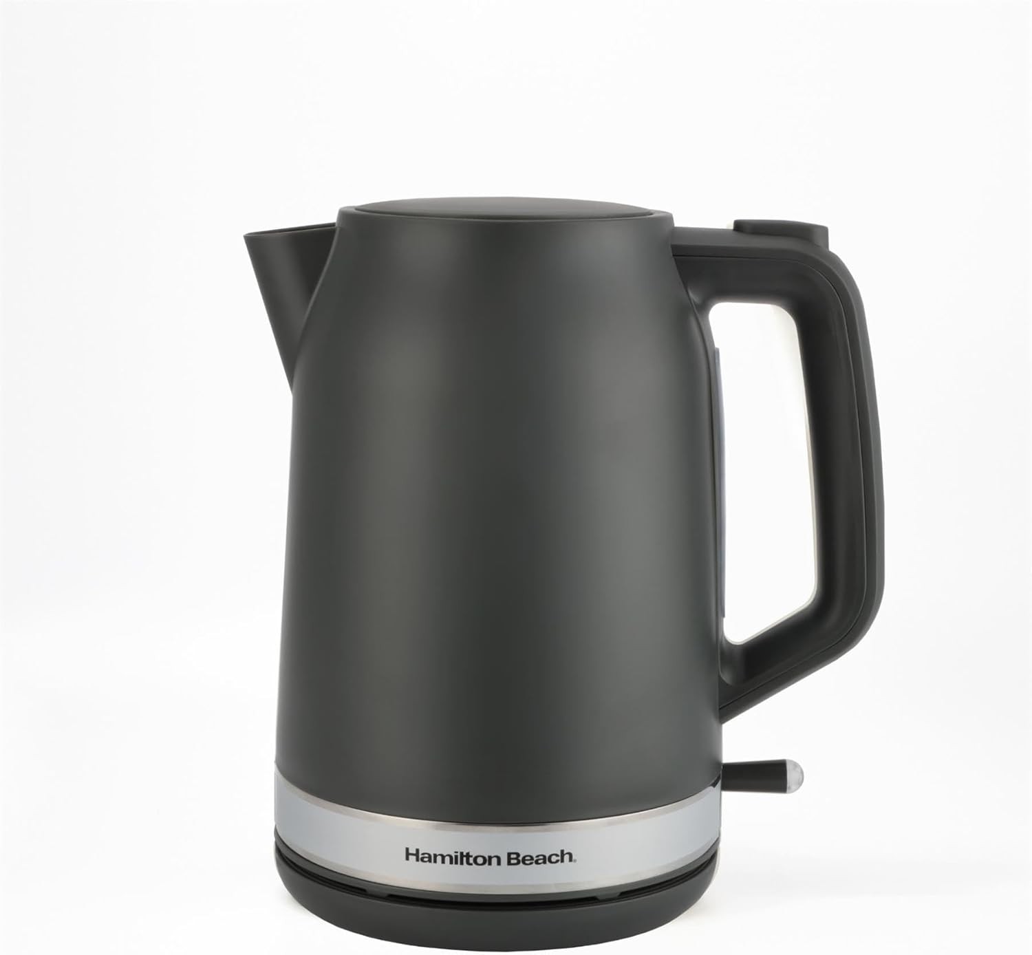 Hamilton Beach Unisex Charcoal Ella 1.7L Matte Kettle - Image 2