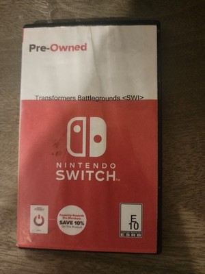Transformers: Battlegrounds Nintendo Switch Game and Case