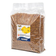 2LBS Non-GMO Dried Mealworms for Chickens, High Protein Meal Worms, Premium C...