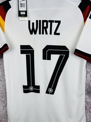 GERMANY TEAM 2026 HOME WORLD CUP ADIDAS SOCCER JERSEY WIRTZ #17