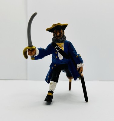 Papo 2004 Wirbel Bein Schwert Pirat Piraten Korsaren Schiff Meer Figur Retired Vintage