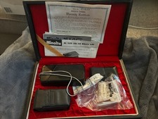 Minolta 16 MG Kit Sub Miniature Spy Film Camera w/ Original Case Looks Unused