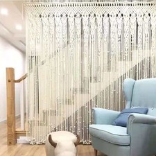 Large Macrame Door Curtain Window Wall Hanging Tapestry Wedding Backdrop Decor
