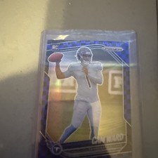 CAM WARD Rookie BLACK & BLUE CHECKERBOARD 202...