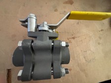 Apollo 83A-244-01 3/4" 3-Piece Carbon Steel 1500 CWP Weld Full Port Ball Valve