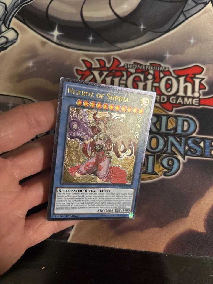 (MC) Yu-Gi-Oh Nekroz Of Sophia Ultimate Rare-1st Ed-(UTR}- CROS-EN038 VLP - Image 4 of 4