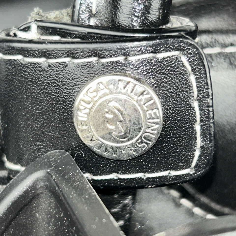 McKlein Willowbrook Cuero Negro Desmontable Ruedas Damas Estuche Estilo:94985 Foto 2 de 4