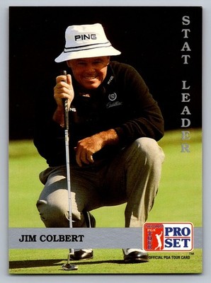 1992 PRO SET GOLF CARD STAT LEADER #276 JIM COLBERT