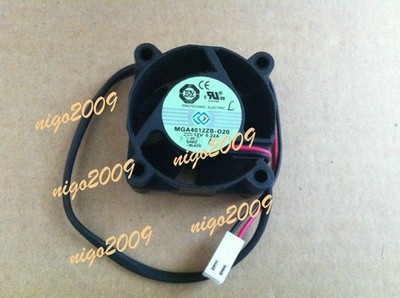 1PC Yong Li MGA4012ZB-O20 4020 DC12V 0.22A 4CM 2-wire cooling fan  #bv