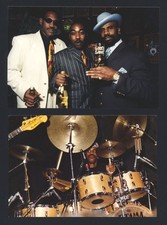 Lot of (2) 1990s TOMMY CAMPBELL, JAMEL SHABAZZ & MADE MEN Original Photos bn