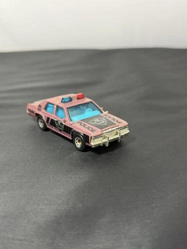 Matchbox Ford LTD Police Car 1987 Macau 1:69 Brown PD21 Vintage Diecast