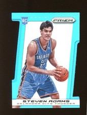 2013-14 Panini Light Blue Prizm Die-Cut #291 Steven Adams RC Rookie 85/199