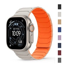 Magnetic Strap For iWatch Ultra 2 Series 10 9 8 7 SE 6 5 Silicone iWatch Band