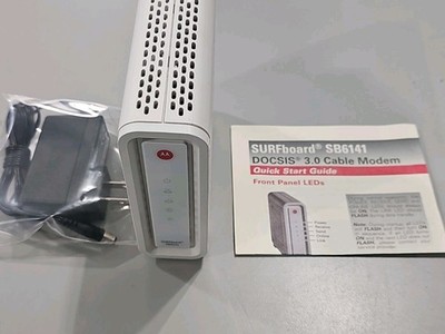 Motorola SURFboard SB6141 DOCSIS 3.0 Cable Modem  High Speed Internet (SB6141)