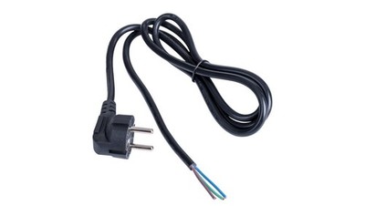 5902887070815 Kabel zasilający bez zakończenia Akyga AK-OT-01C CU CEE 7/7 1.5 m 