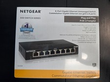 Netgear 8 Port Gigabit Ethernet Unmanaged Switch GS308  NEW IN BOX