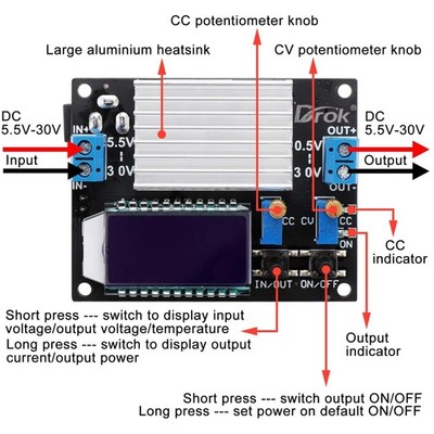 Adjustable Voltage Regulator Power Supply