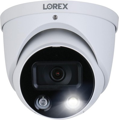 4K Ultra HD PoE Outdoor Metal Dome Add-On Security Camera   8MP, 2.8mm Fixed ...