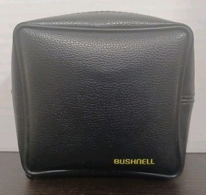 Bushnell Black Soft Case with Zipper and Strap Handle 4 1/2 x 4 1/2 x 2
