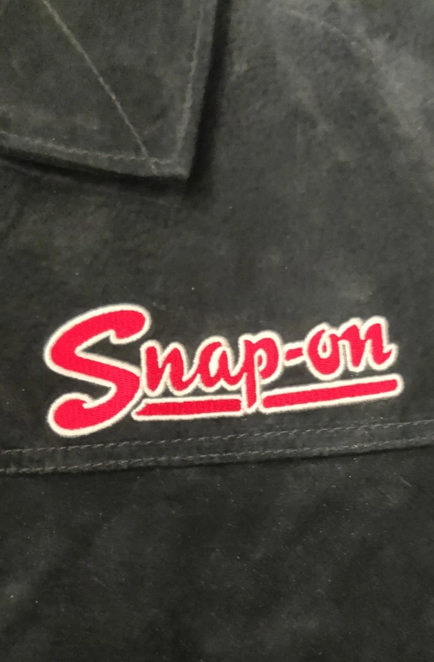 Snap-On инструменты черная замша кожаная куртка 2008 инструменты издание мужской XL новый из старых запасов - Изображение 4 из 4