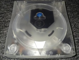 Sega Dreamcast Console Pal VA1 Transparent Case Bundle - Controller,VMU & Cables