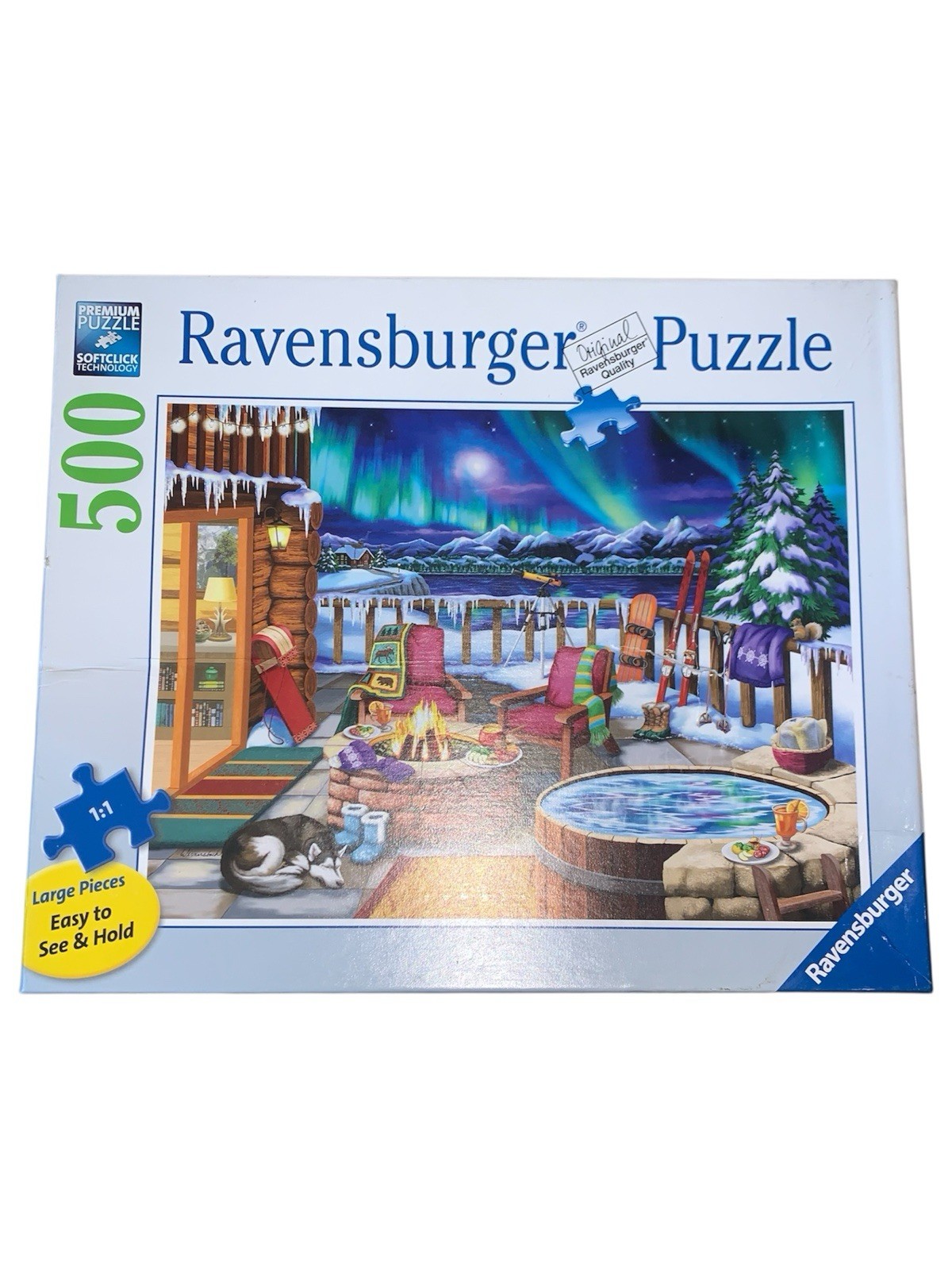 Ravensburger 500 piece puzzle - Northern Lights, 2021 - Comp