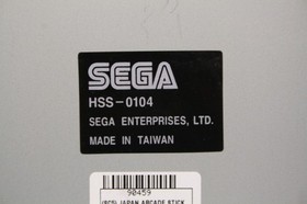 JAPAN ARCADE STICK VIRTUA STICK HSS-0104 SEGA SATURN USED WORKING 100% LV4 90459