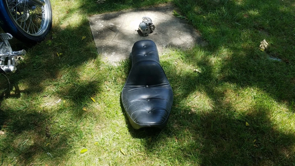 🔥Asiento de conductor/pasajero Harley Davidson Dyna Wide Glide 1993-2006🔥 Foto 2 de 4